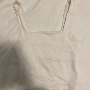Zara Women's white Tank Top